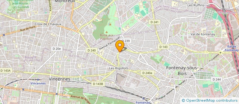 localisation de l'entreprise KARLA EVENTS à FONTENAY-SOUS-BOIS