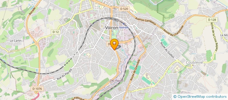 localisation de l'entreprise KARLE FRANCE à VOIRON