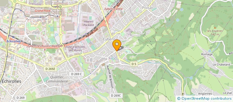 localisation de l'entreprise KARLINATA  EYBENS