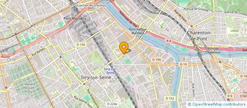 localisation de l'entreprise KARLITA à IVRY-SUR-SEINE