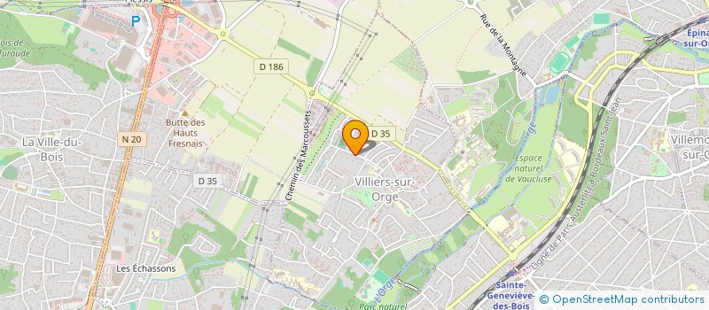 localisation de l'entreprise KARLL  VILLIERS-SUR-ORGE