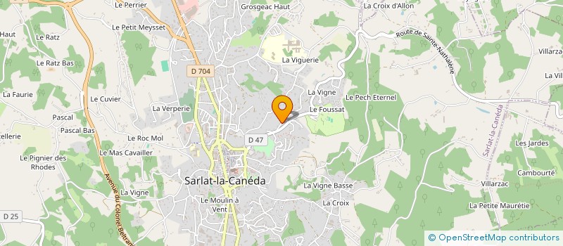 localisation de l'entreprise KARLOI à SARLAT-LA-CANEDA