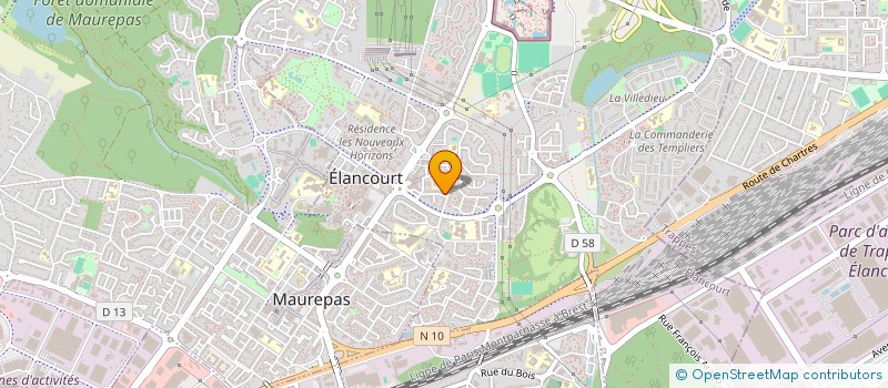 localisation de l'entreprise KARLORIM  ELANCOURT