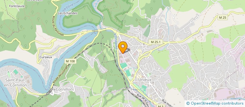 localisation de l'entreprise KARLY  UNIEUX