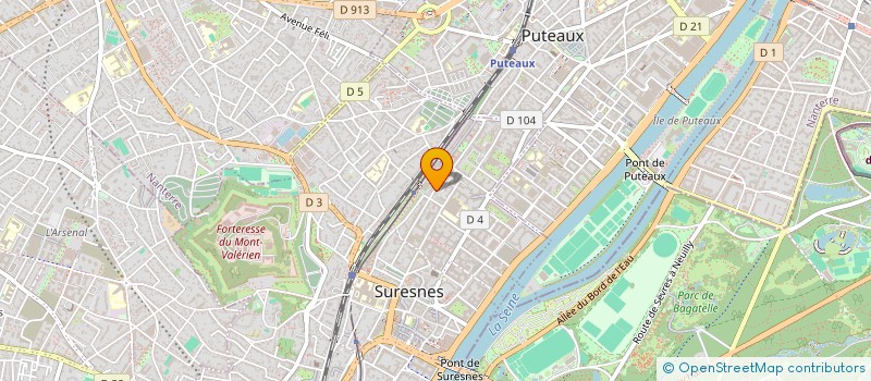 localisation de l'entreprise KARMA 11 à SURESNES
