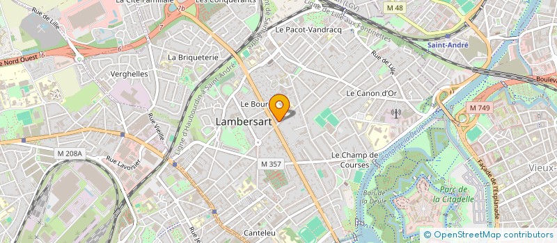 localisation de l'entreprise KARMA à LAMBERSART