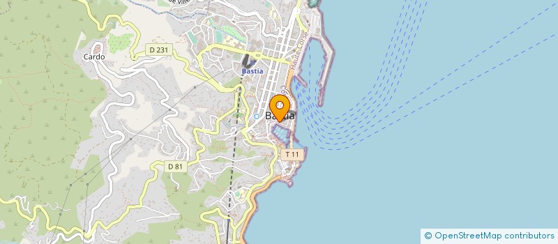 localisation de l'entreprise KARMA à BASTIA