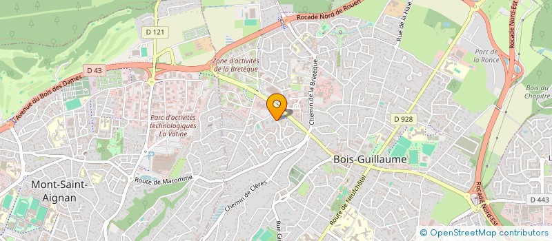 localisation de l'entreprise KARMA à BOIS-GUILLAUME