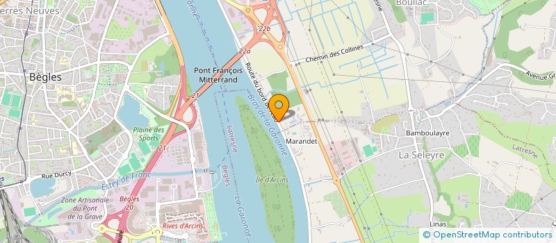 localisation de l'entreprise KARMA  MERIGNAC