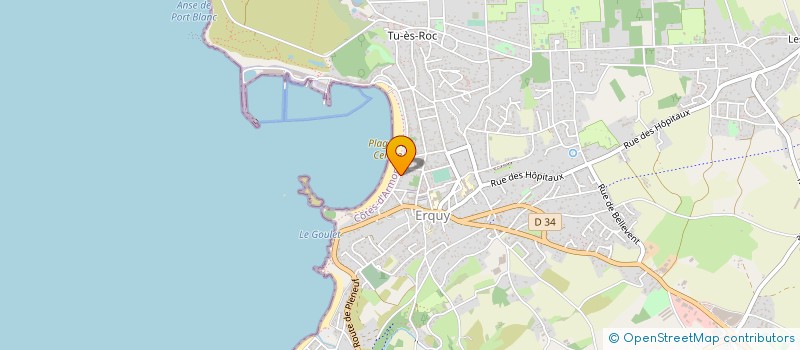 localisation de l'entreprise KARMA KAFE à ERQUY