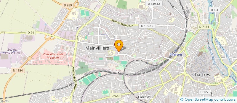 localisation de l'entreprise KARMA PROD à MAINVILLIERS