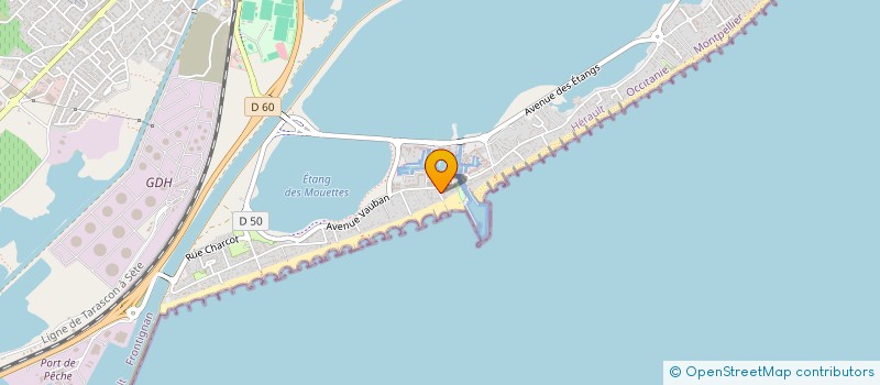 localisation de l'entreprise KARMAL IMMO à FRONTIGNAN