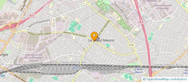 localisation de l'entreprise KARMAN à LE BLANC-MESNIL