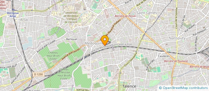 localisation de l'entreprise KARMAPOLIS PRODUCTIONS  TALENCE