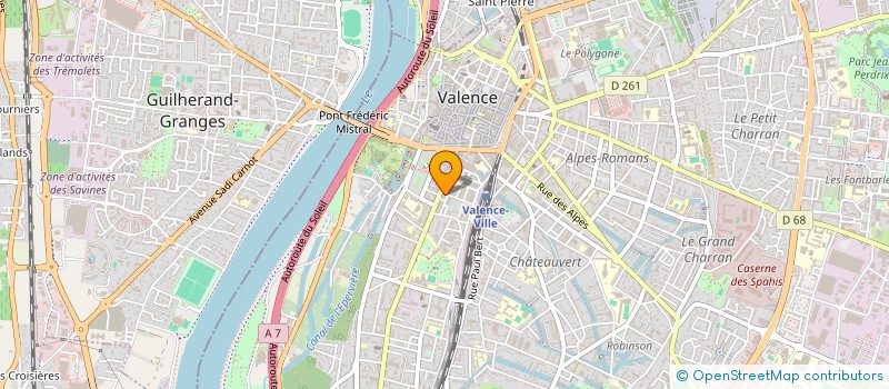 localisation de l'entreprise KARMAVOCATS  VALENCE