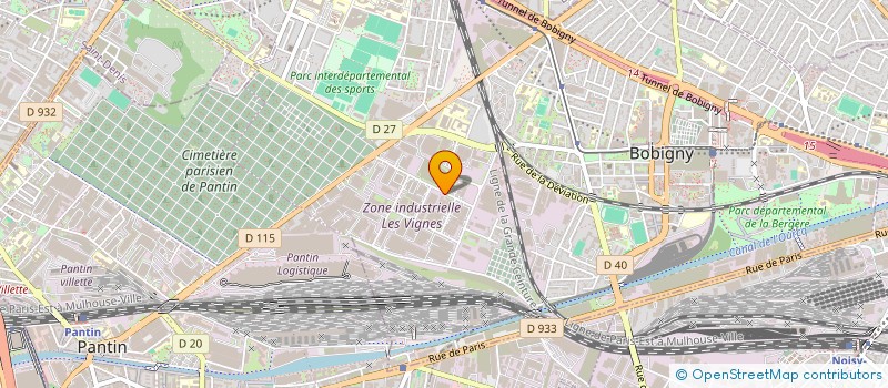 localisation de l'entreprise KARMEZ PARIS SARL à BOBIGNY