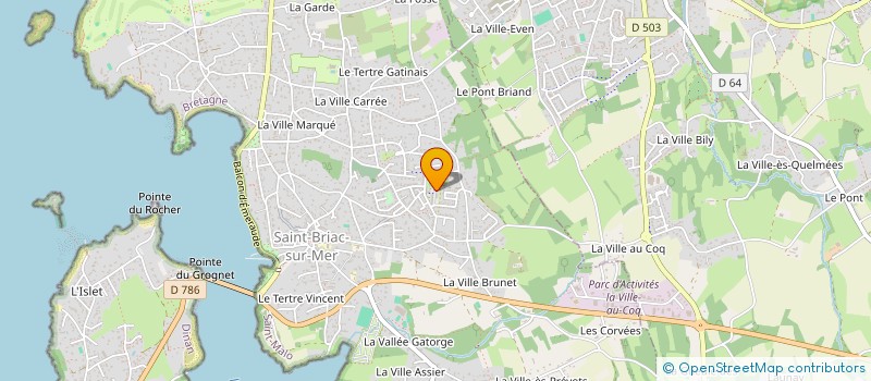 localisation de l'entreprise KARMIN  SAINT-BRIAC-SUR-MER