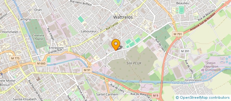 localisation de l'entreprise KARMIN AUTOHANDELS  WATTRELOS