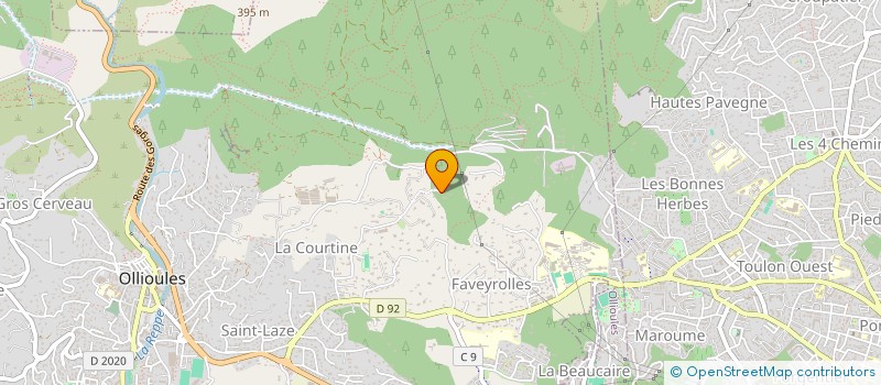 localisation de l'entreprise KARMINE à LA SEYNE-SUR-MER