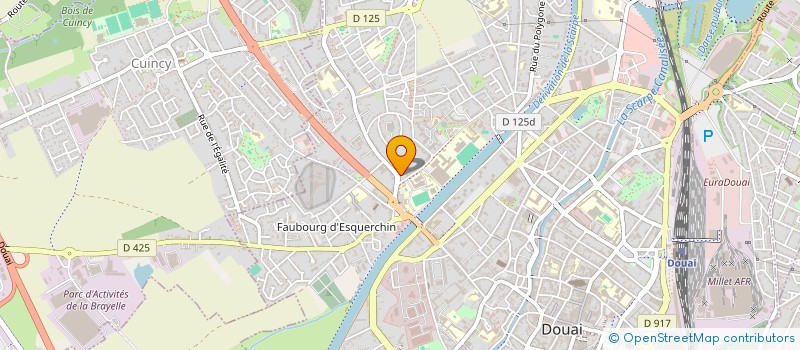 localisation de l'entreprise KARMIOLE à DOUAI