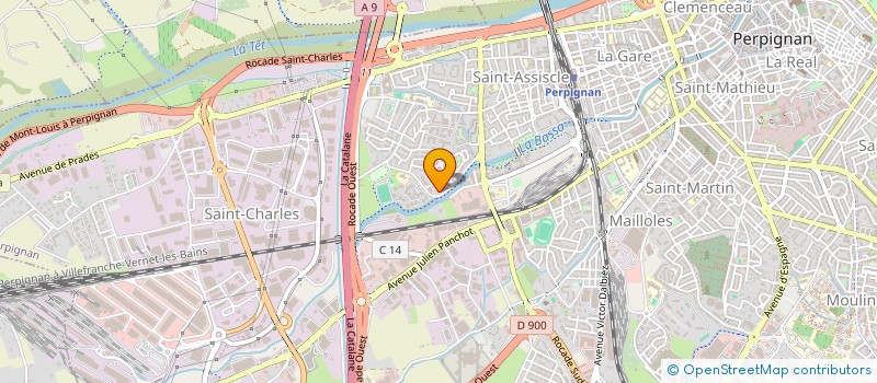 localisation de l'entreprise KARMOUS AND CO à PERPIGNAN