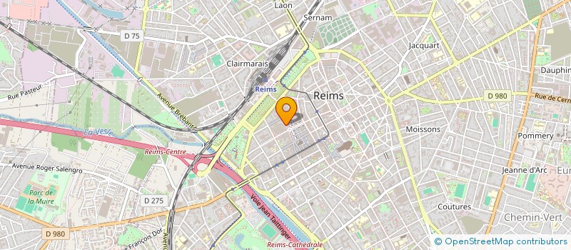 localisation de l'entreprise KARMOUSSA  REIMS