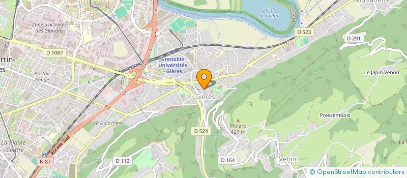 localisation de l'entreprise KARNIVAL  GIERES