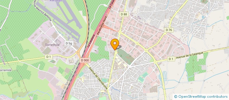 localisation de l'entreprise KARO 2000  PERPIGNAN