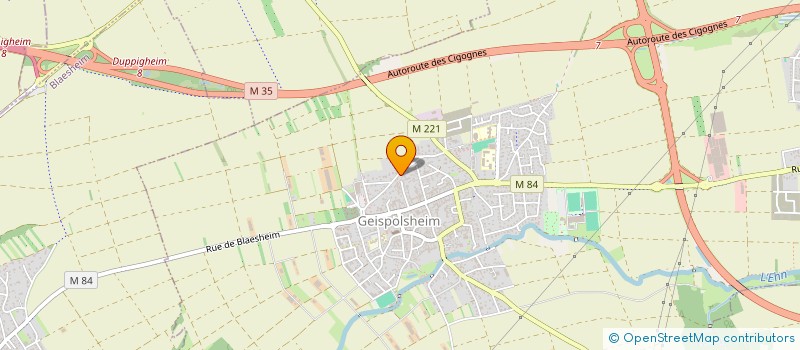 localisation de l'entreprise KARO  GEISPOLSHEIM