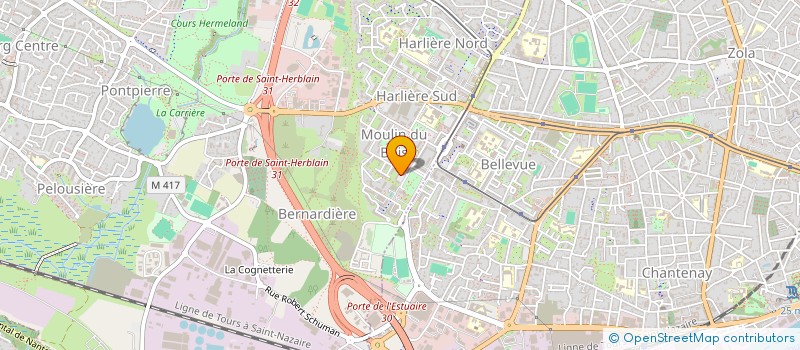 localisation de l'entreprise KARO à SAINT-HERBLAIN