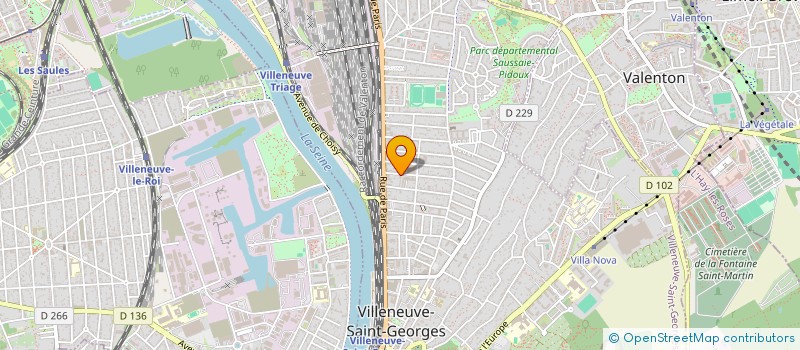 localisation de l'entreprise KARO DEPOT  VILLENEUVE-SAINT-GEORGES