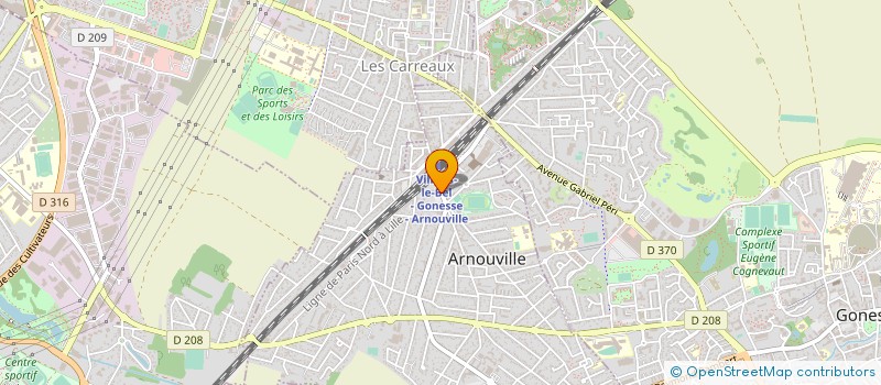 localisation de l'entreprise KAROBAT à ARNOUVILLE