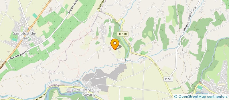 localisation de l'entreprise KAROD'AS  PONT-EN-ROYANS