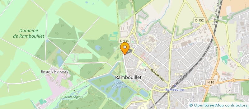 localisation de l'entreprise KAROL ARTISTIQUE ET CULTUREL à RAMBOUILLET