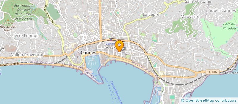 localisation de l'entreprise KAROLE HAIR à CANNES