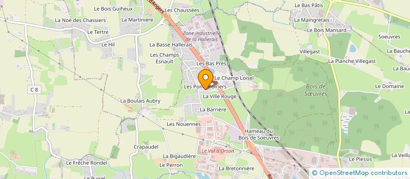 localisation de l'entreprise KAROLI  VERN-SUR-SEICHE