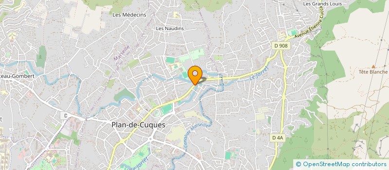 localisation de l'entreprise KAROLL COIFF  PLAN-DE-CUQUES