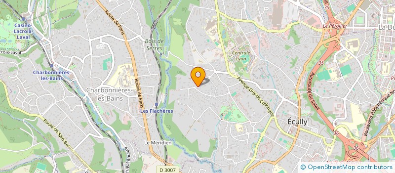 localisation de l'entreprise KAROLY  ECULLY