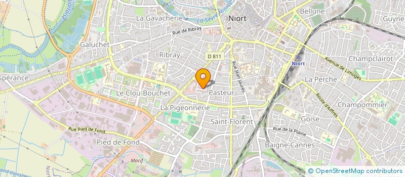 localisation de l'entreprise KAROPOL  NIORT
