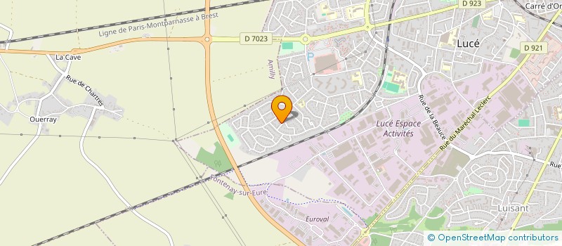 localisation de l'entreprise KAROSBAT à LUCE