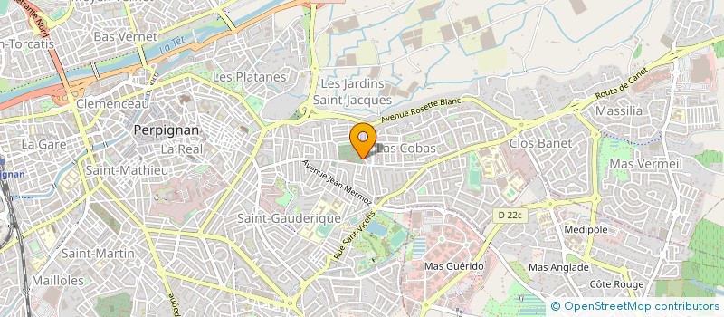 localisation de l'entreprise KAROSOL  PERPIGNAN