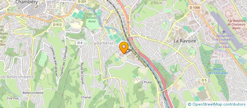 localisation de l'entreprise KAROUI à LA RAVOIRE