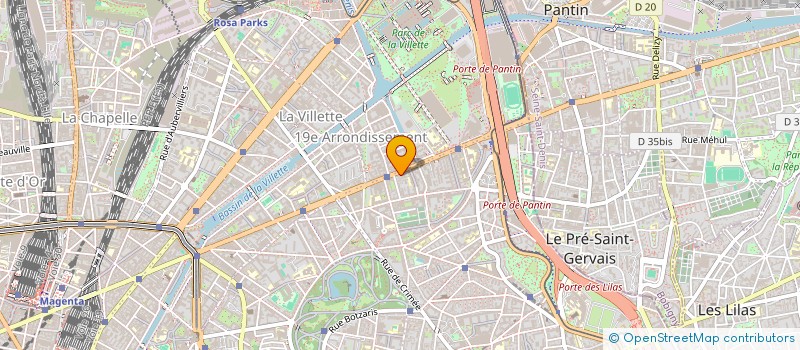 localisation de l'entreprise KAROUN PROD  PARIS