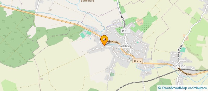 localisation de l'entreprise KARP & FILS SAS  DIEBLING