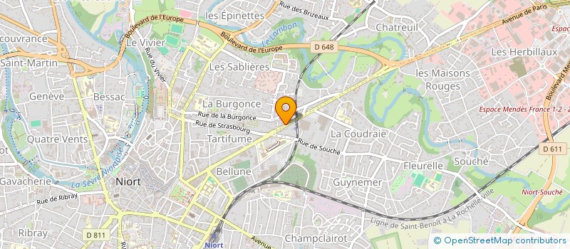 localisation de l'entreprise KARPE DIEM à NIORT