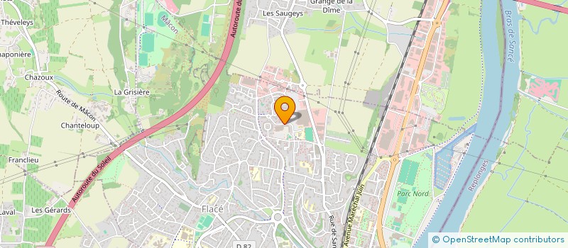 localisation de l'entreprise KARPEDIEM à MACON