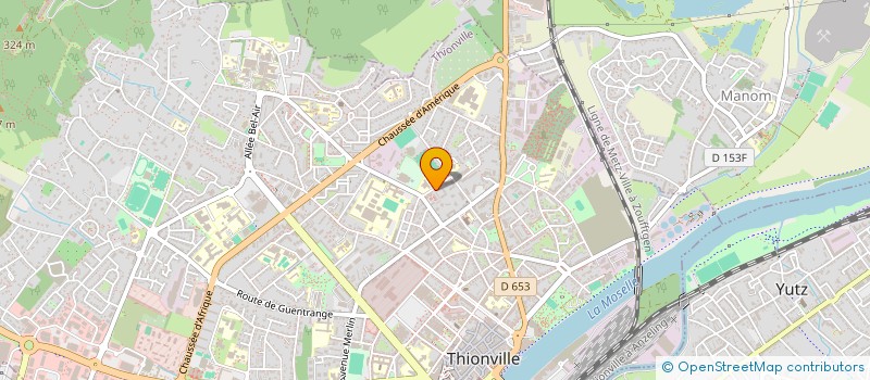 localisation de l'entreprise KARPEG à THIONVILLE