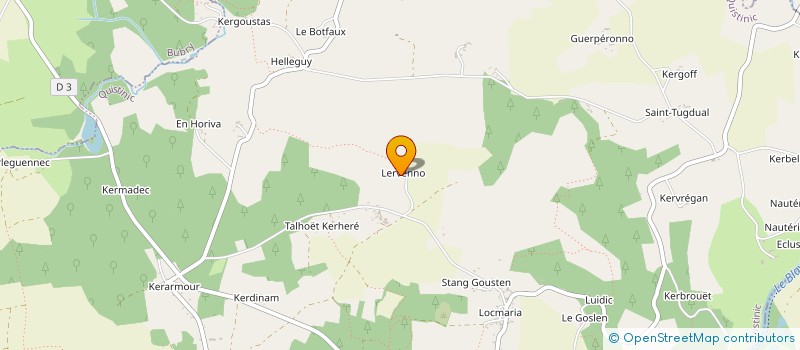 localisation de l'entreprise KARPEYA  PLUMELIAU-BIEUZY