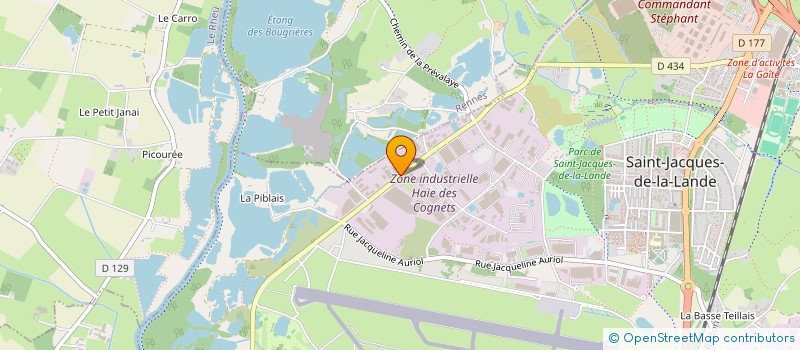 localisation de l'entreprise KARR à SAINT-JACQUES-DE-LA-LANDE