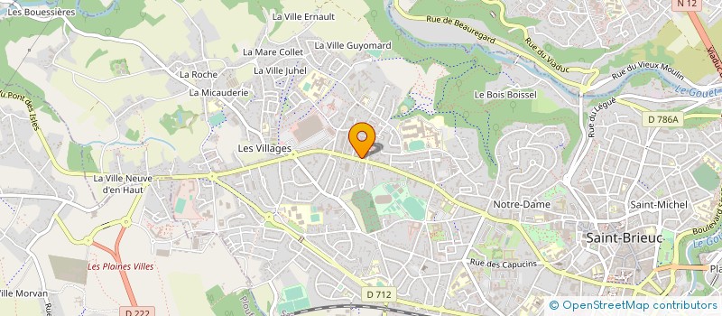 localisation de l'entreprise KARR AVEL à SAINT-BRIEUC